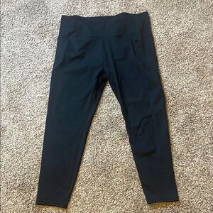 Black High-Waisted Leggings